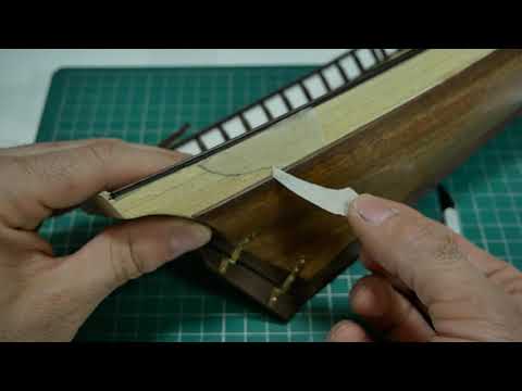 CASCO 37- Como pintar la popa del barco. POLARIS - Modelismo Naval