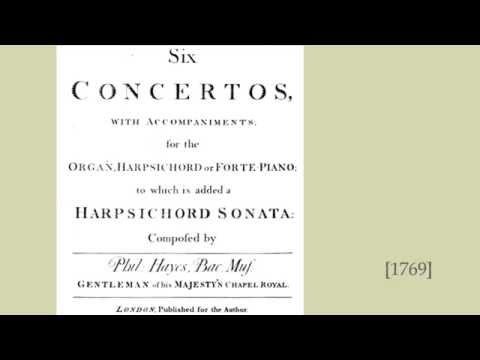 Philip Hayes (1738-97): Pastorale for organ