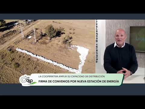Firma de convenio entre Cooperativa y EPEC | Construcción de Estación Transformadora de 132 kV.