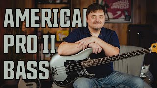Video thumbnail for Fender American Professional II Precision Bass I The Go To Workhorse by Tarpley Music