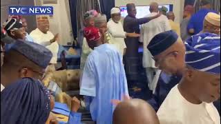 TRENDING: Tinubu Celebrates As INEC Declares Him Winner Of 2023 Presidential Poll
