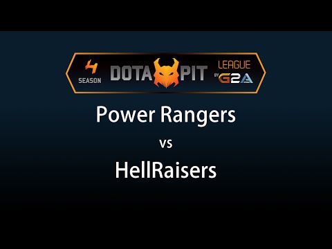 Power Rangers vs HellRaisers Game 1 - Dota Pit 4 G2A - @TobiWanDOTA @DotaCapitalist