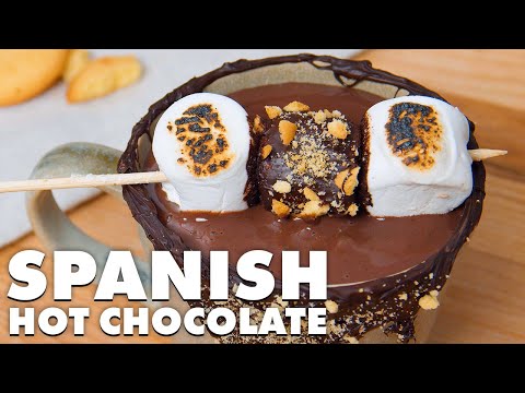 Spanish Hot Chocolate - Thickest Most Decadent Hot Chocolate!