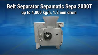 Prodaja SepaMatic Sepa 2000 T separatora za meso - Slika 4 | Machineryline RS SepaMatic Sepa 2000 T separator za meso | Slika 4 - Machineryline