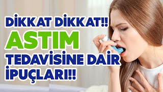 ASTIM HASTALARININ DİKKATİNE!! Astım Tedavisine Dair İpuçları! Ataklar Beslenmeyle Düzelir Mi?