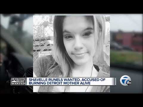 Detroit's Most Wanted: Shavelle Runels wanted for brutal murder of Detroit mom