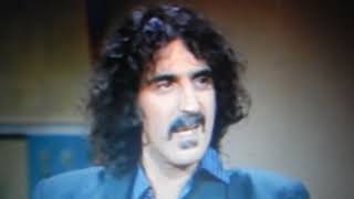 Frank Zappa on John Lennon stealing his song &amp; brown lipstick in the corporate suite David Letterman