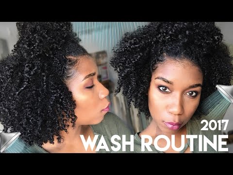 My Simple Wash Day Routine 2017 | Moisturized Natural Hair Video