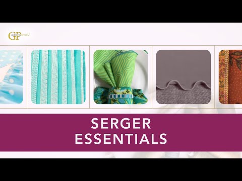 Serger Essentials Workshop Info