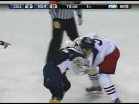Adam Foote vs Jordin Tootoo