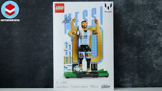 LEGO Editions 43015 Lionel Messi – Football Legend - LEGO Speed Build Review