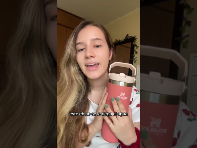 Vídeo relacionado con Motswedi Botella Termica, 1L sin BPA, Botella Agua Acero Inoxidable, Frio/Calor, Botella Agua con Pajita, a Prueba Fugas, Botella Agua Termica para Deporte, Oficina, Yoga, Ciclismo, Azul Ciel & Morado