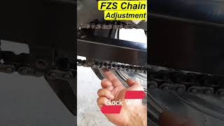 FZ Chain Adjustment #shorts #shortsfeed