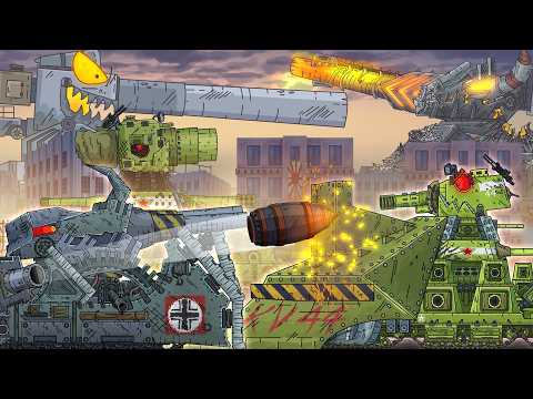 ALL EPISODES of STEEL MONSTERS – Season 10 – Cartoons about tanks