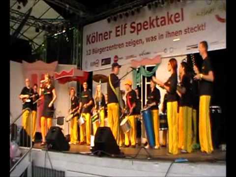 Alegria Axé: Powerless (Nelly Furtado) Tanzbrunnen Köln 2010