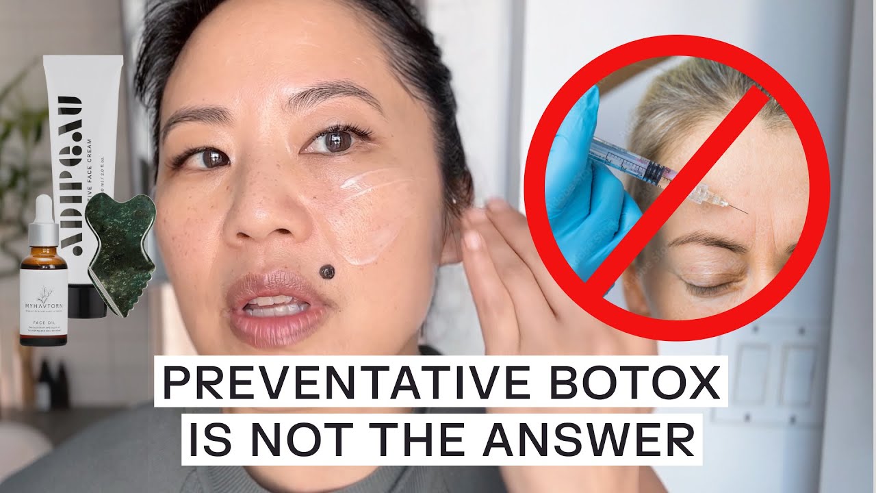 How To "Botox" With Just Skincare Products