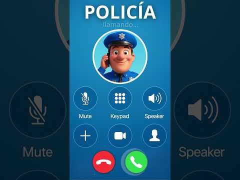 LLAMADA FALSA DE LA POLICIA #shorts #police #llamadafalsa