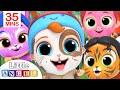 We Are Doing The Animal Dance | Face Paint Song | Little Angel Kids Songs