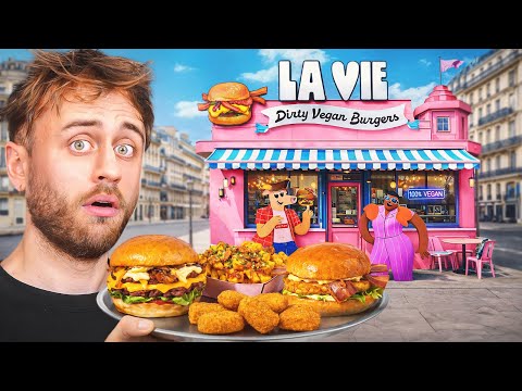 I'm testing LA VIE, the VEGAN FAST FOOD 😳 (it's amazing…)