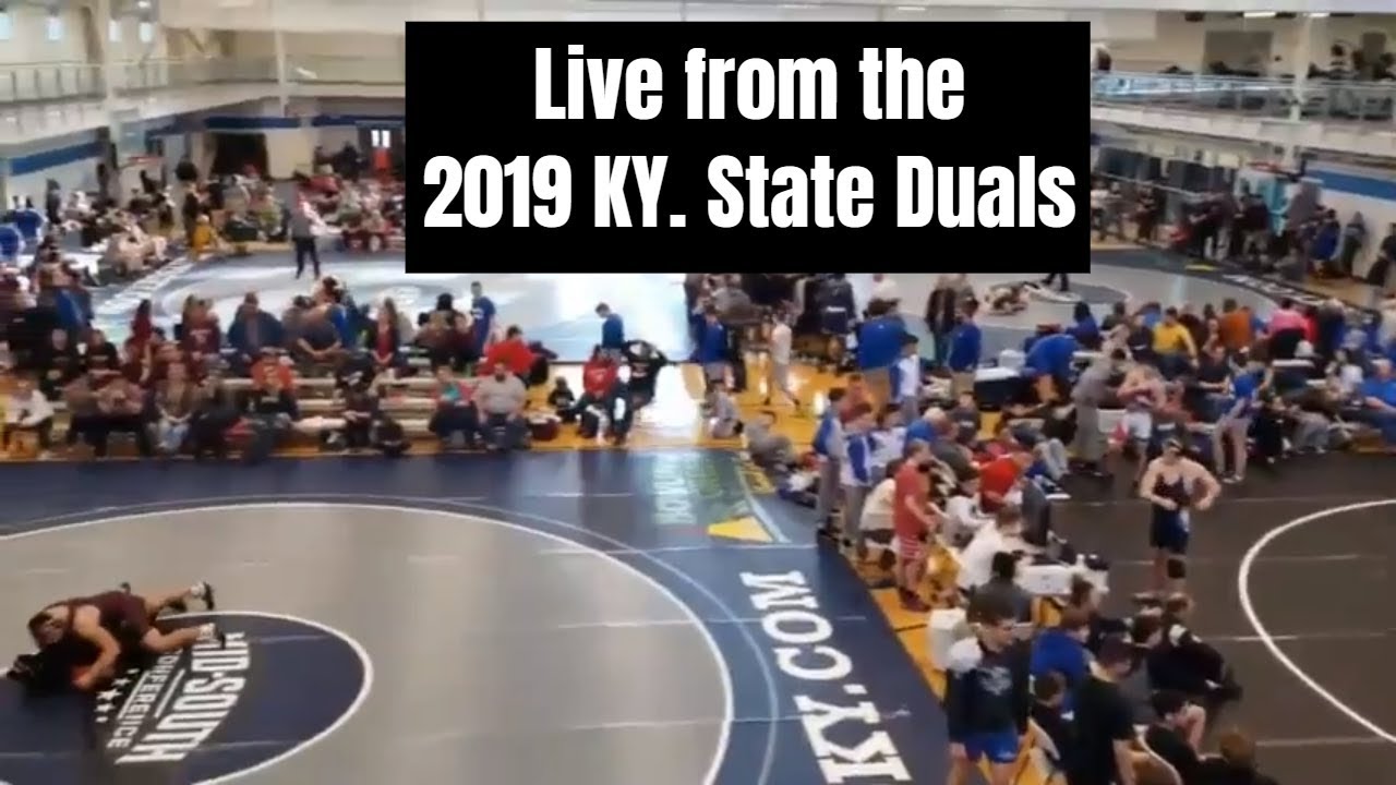 Live from the 2019 Kentucky State Wrestling Duals