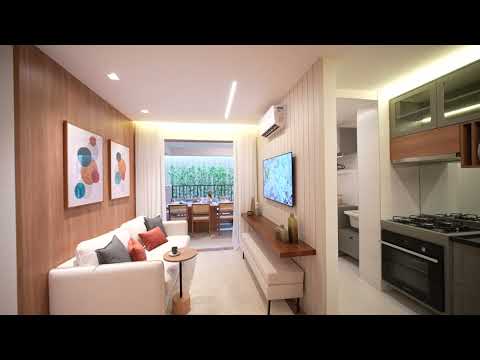 Decorado 60 m² - Morumbi Home Resort (Em Construção)