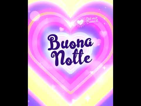 Buonanotte GIF e Video con cuori e musica