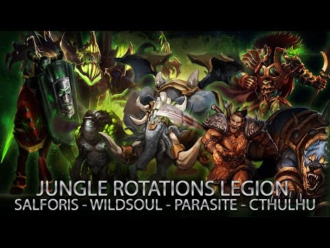 [HoN]Basic Rotations Legion: Wildsoul, Parasite, Cthulhu & Salforis