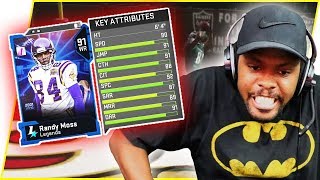 91 OVR Boss Legend Randy Moss COOKS The Defense! -- Madden 19 MUT Draft Gameplay