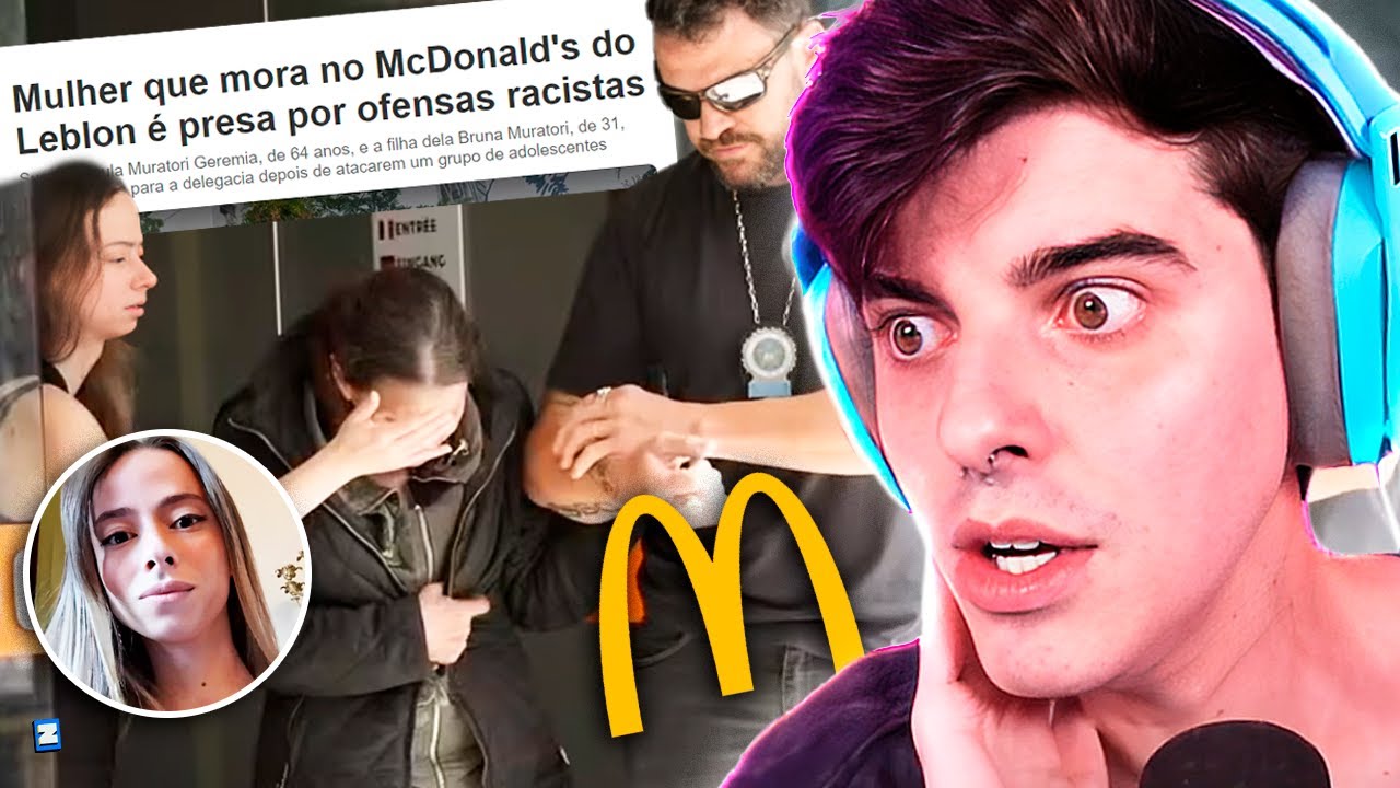 Mulher que mora no McDonald's é PRESA por racismo