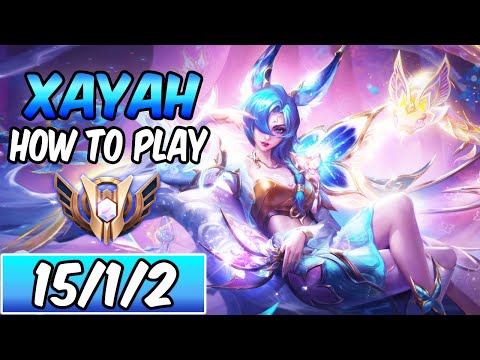 S+ BUFFED XAYAH ADC | Best Build & Runes | How To Play Xayah & Carry + Tips | League of Legends