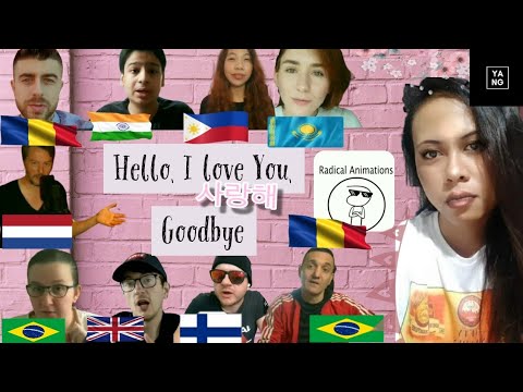 How To Say "Hello", "I Love You" and "Goodbye" in Different Languages |With these Native Speakers