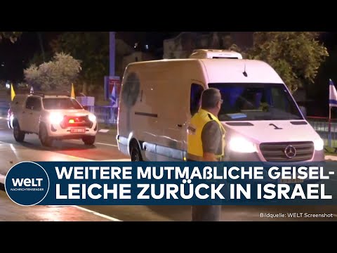 GAZA: Hamas übergibt weitere mutmaßliche Geisel-Leiche – Israel droht weiter mit neuen Angriffen