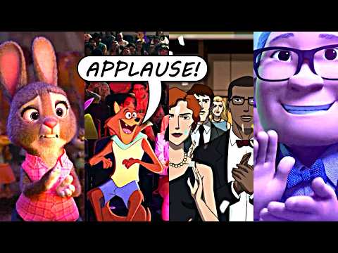 'Applause!' Compilation of Random Moments 1 Second from Animated Movies