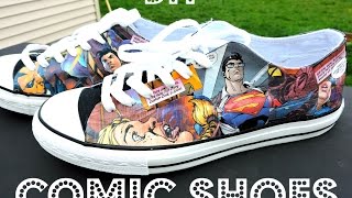 DIY COMIC BOOK CONVERSE