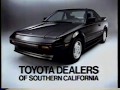 1986 Toyota MR2 TV Commercial