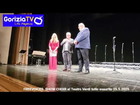 FREEVOICES  SHOW CHOIR al Teatro Verdi tutto esaurito 25.5.2025