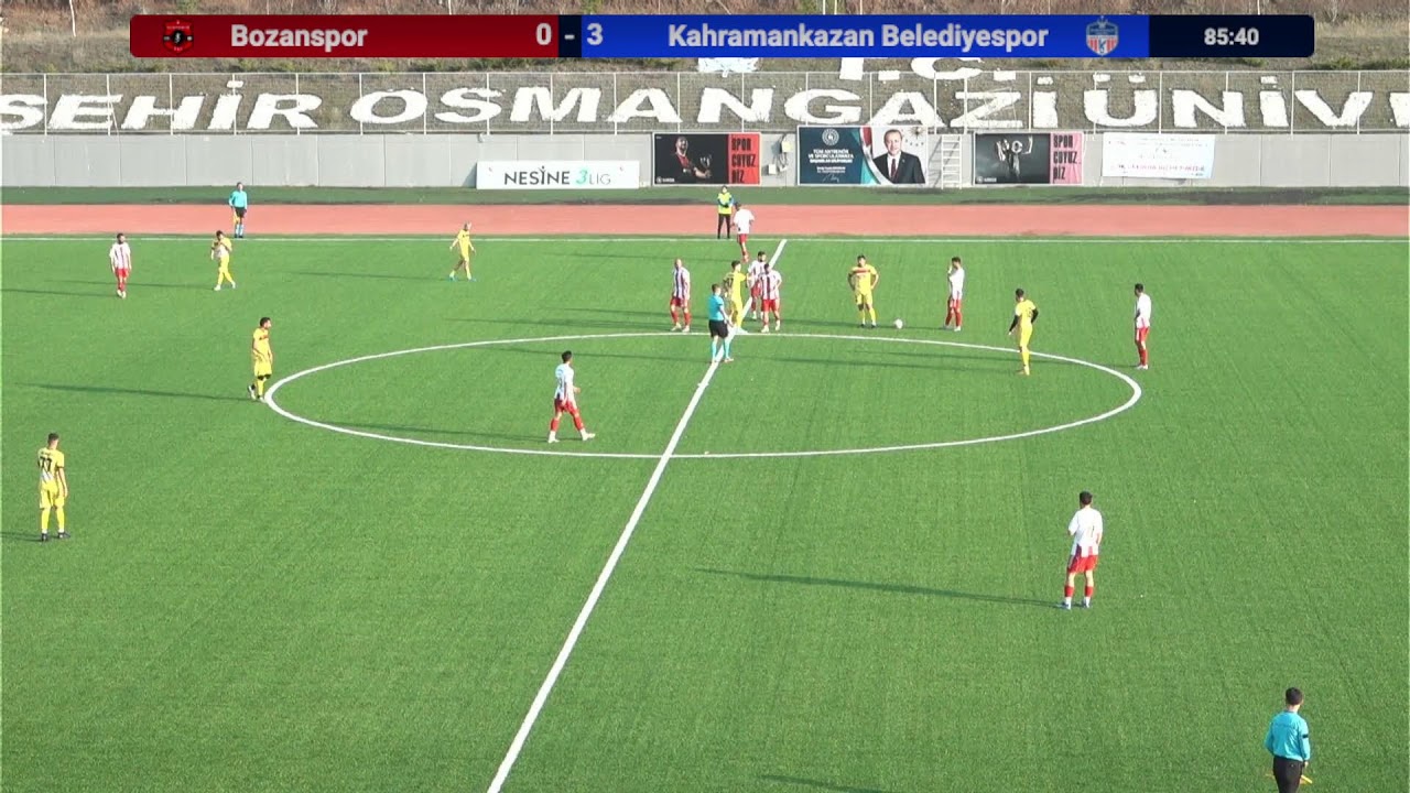 BOZANSPOR 0 – 3 KAHRAMANKAZAN BELEDİYESPOR | BAL 10. HAFTA |