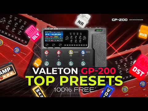Top 5 Presets on the Valeton GP-200 You NEED to Try! | Best Patches