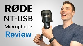 Video thumbnail for Rode NT-USB Microphone Review by Kevin Stratvert