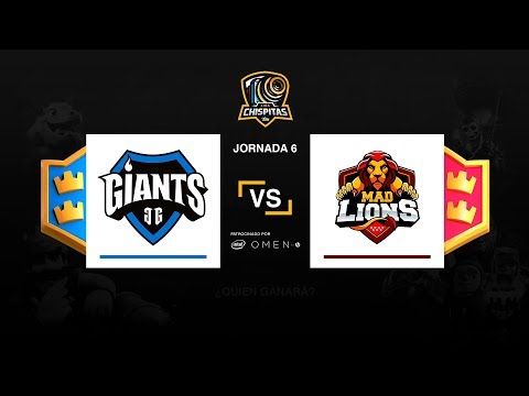 Liga Chispitas IV - Giants Gaming vs Mad Lions E.C. - Jornada 6