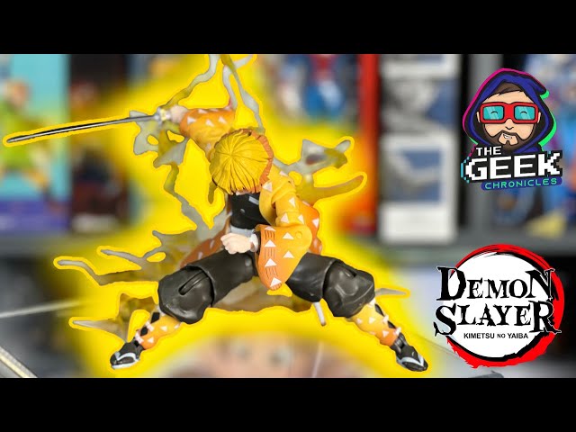 Vídeo relacionado con BANDAI Ultimate Legends - Figura de acción Zenitsu Agatsuma | Figura de anime Zenitsu de 12,5 cm con 27 puntos de articulación y accesorios | Figuras coleccionables de Demon Slayer Anime y Manga Merch