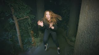 Ellen&#39;s Employee Mackenzie Kicks Her Way Through a Haunted House