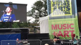 "Dead Man" - Meeting of Important People - Three Rivers Arts Festival, Pittsburgh PA  6/4/2017