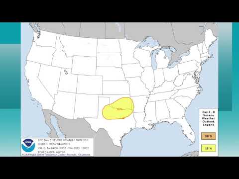 April 26, 2019 Weather Xtreme Video - Morning Edition