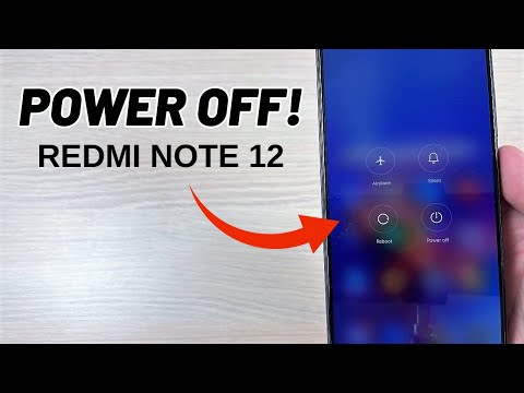 How to POWER OFF (Disable Google Assistant) on XIAOMI Redmi Note 12 & 12 Pro
