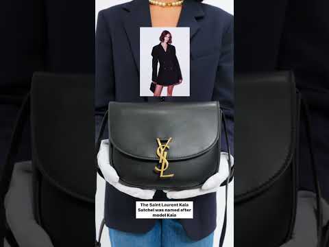 Did you know this Saint Laurent bag was named after this famous model? Name Origins of Iconic Bags ✨