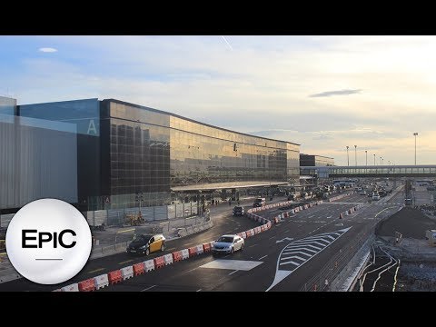 Aeroporto El Prat - Barcelona, ​​​​Espanha (HD)