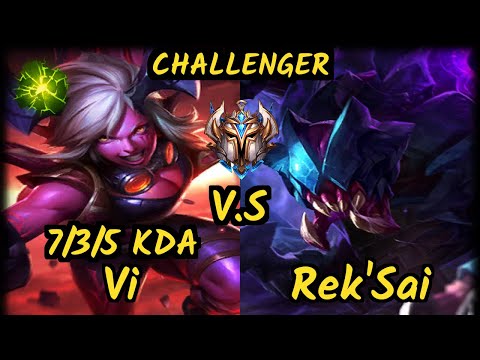 Doubtfull (VI) vs REK'SAI - 7/3/5 KDA JUNGLE CHALLENGER GAMEPLAY - NA