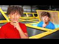 EXTREME HIDE SEEK IN TRAMPOLINE PARK