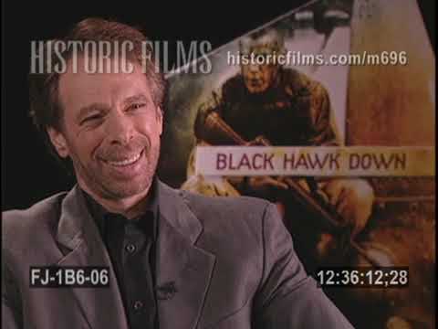Black Hawk Down Producer Jerry Bruckheimer Interview Press Junket (2001)